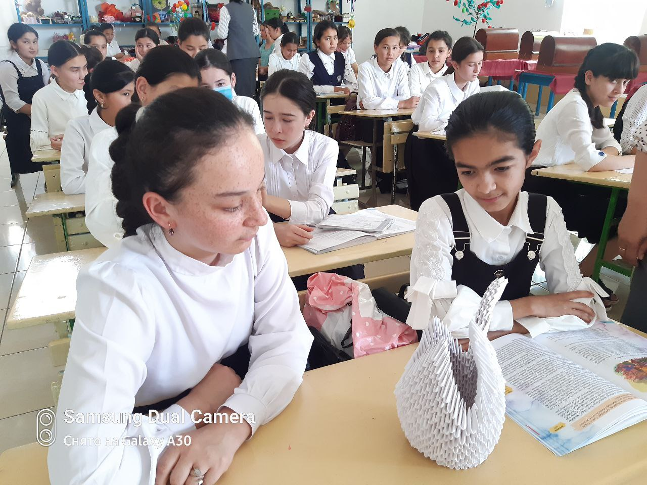 Xorazm viloyati Hazorasp tumani maktabgacha va maktab ta'limi bo'limiga qarashli 5-sonli maktabda 5 tashabbus bo'yicha to'garak